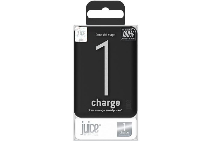 Juice Powerbank 4'000mAh (1 Charge) - Portable Batterie mit 4'000mAh - Schwarz