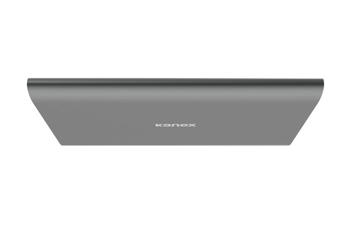 Kanex GoPower Pack Powerbank - Eleganter Schnelllade-Akku 15'000mAh mit 2 USB-Ports und 1x USB-C Port für iPad, iPhone, iPod, Smartphones & MacBook 12" - Weiss