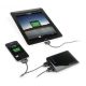 Scosche goBAT 5'000mAh Powerbank - Portable Dual USB Port Batterie mit 5000 mAh für iPad, iPhone, iPod und Smartphones - Schwarz